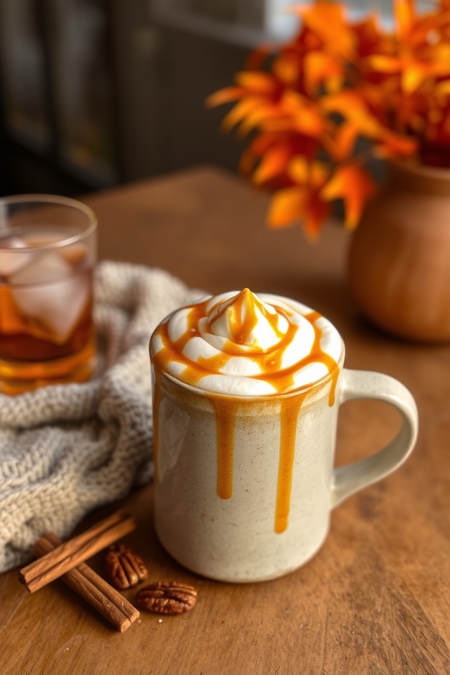decadent autumn coffee experience