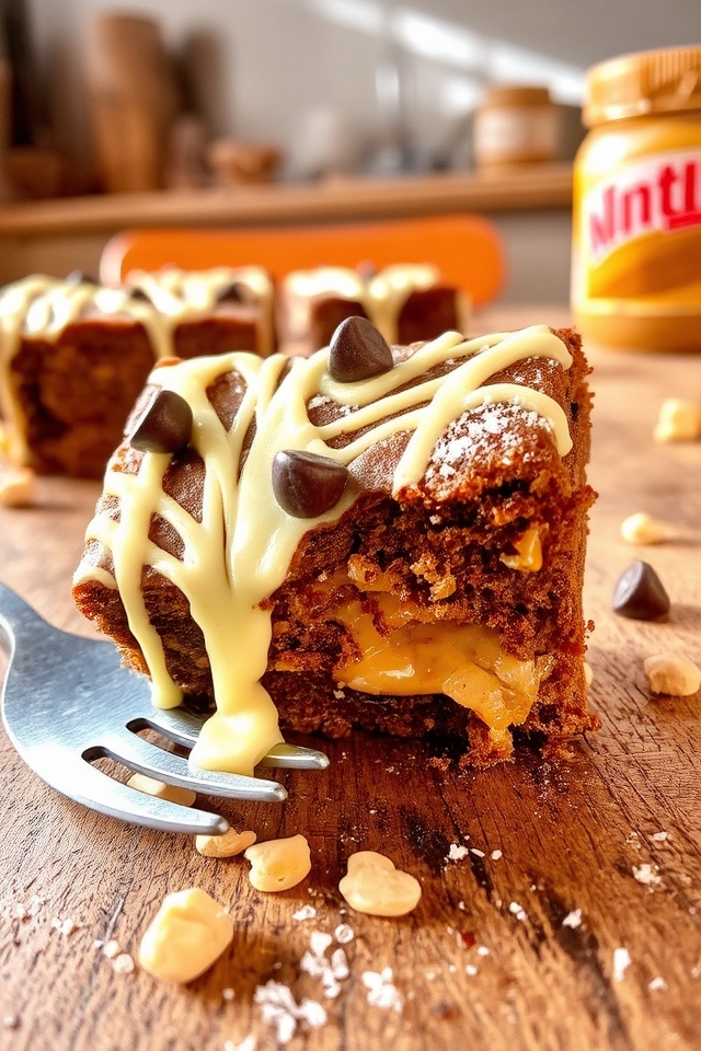 decadent white chocolate brownies
