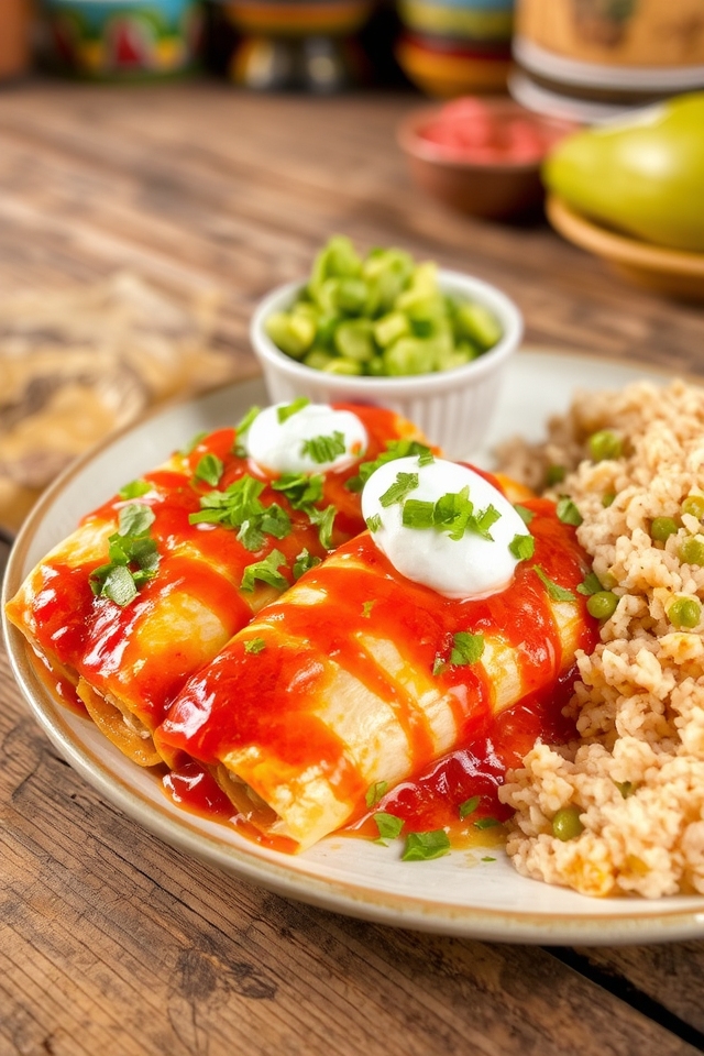 delicious chicken enchiladas recipe