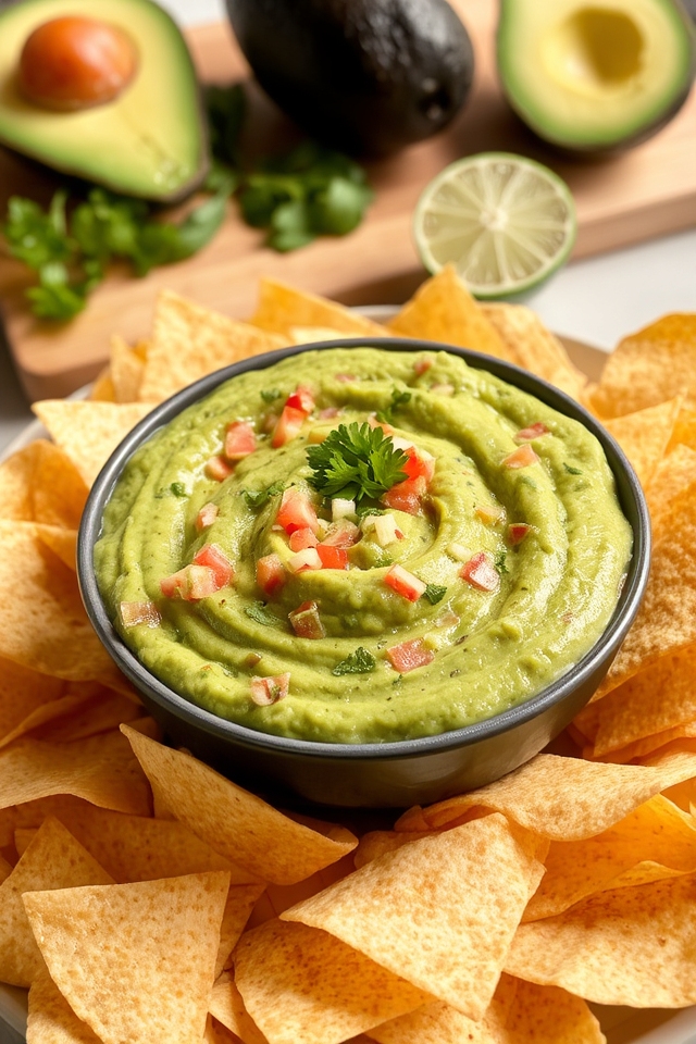 delicious creamy avocado dip