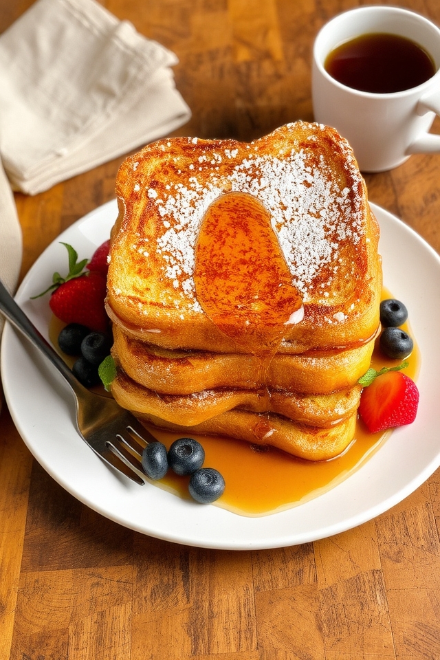 delicious custardy breakfast treat