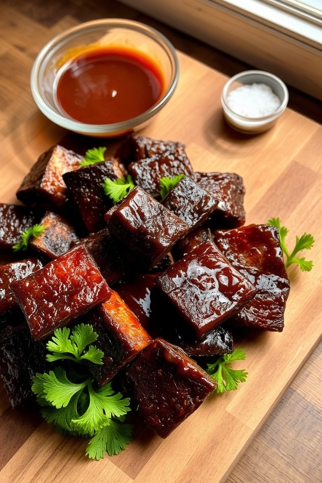 delicious smoky bbq delicacy