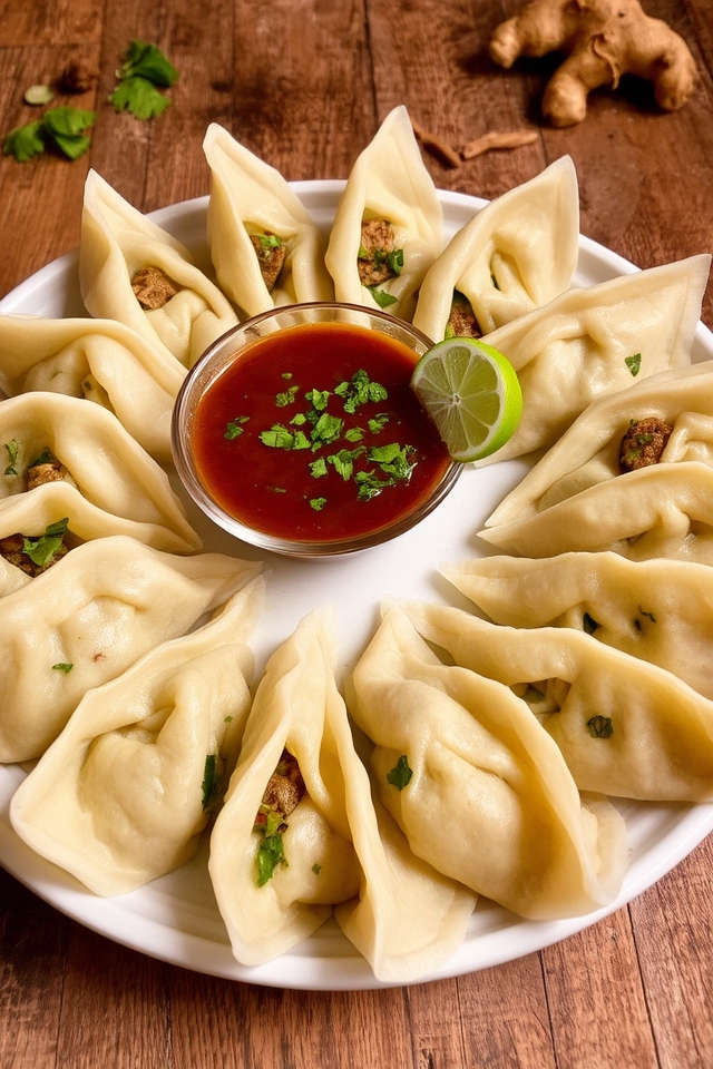 delicious tibetan inspired dumplings