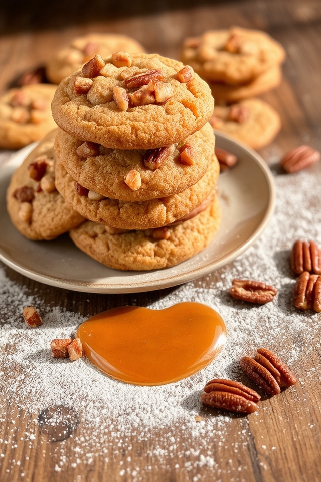 delightful chewy toffee cookies