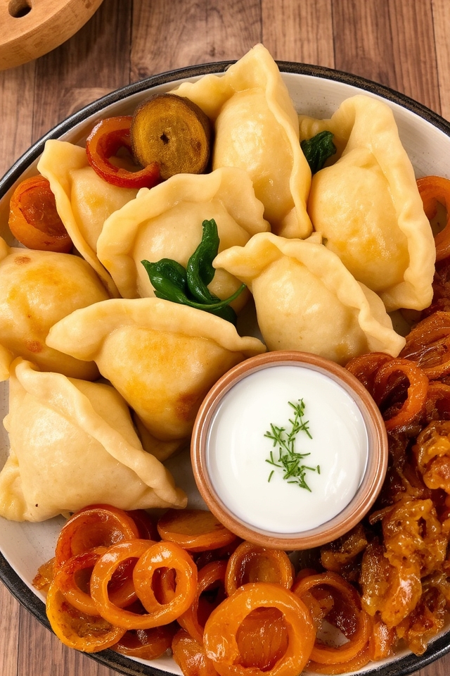 delightful filled polish dumplings