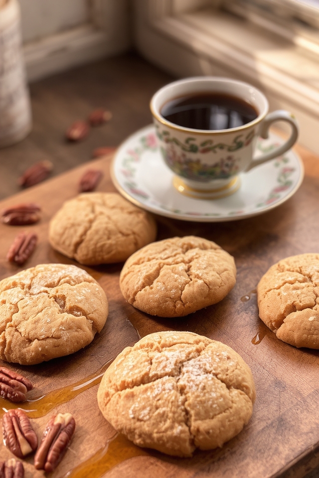 delightful maple pecan cookies