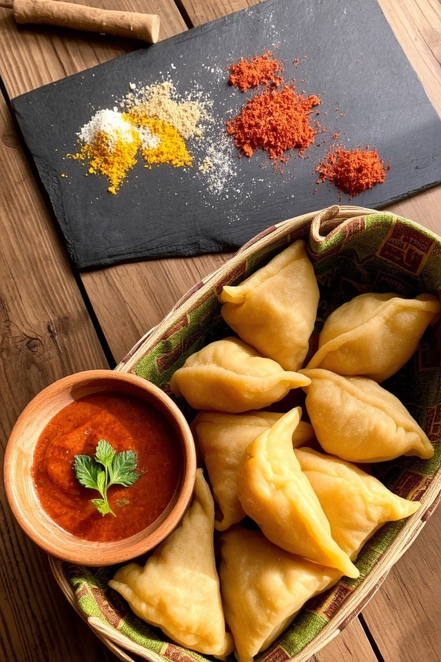 ethiopian spiced lentil dumplings