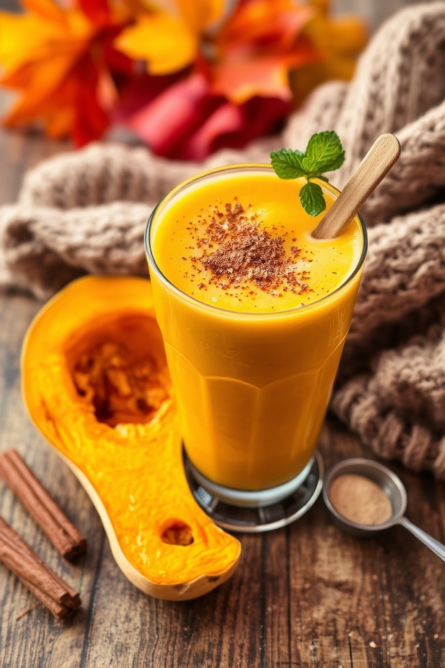 fall flavors in smoothie