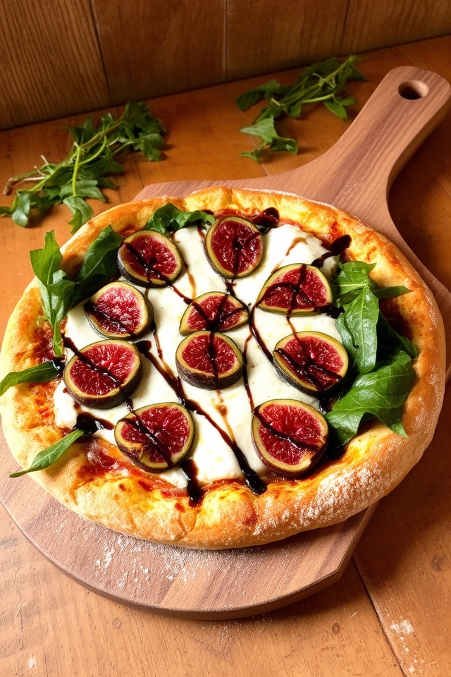 fig goat cheese pizza recipe