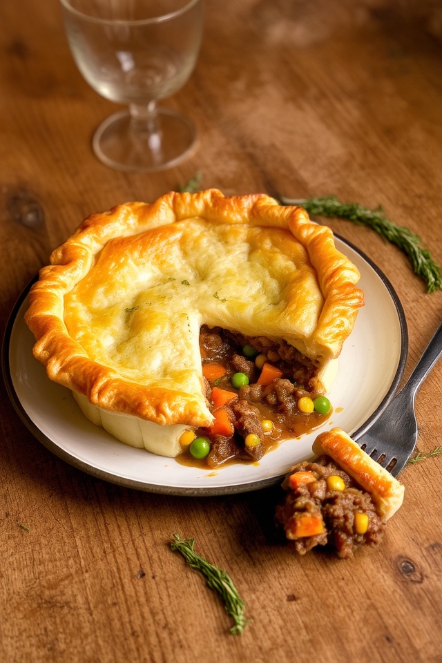 flaky crust shepherd s pie