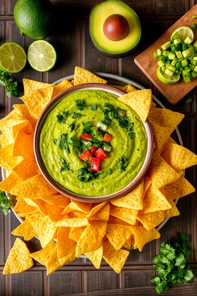 flavorful creamy avocado dip
