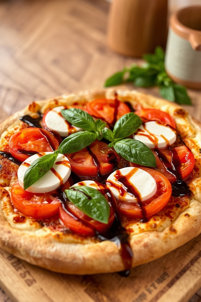 fresh italian cheese pizza