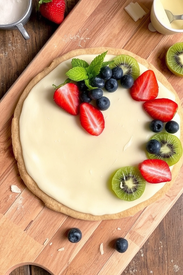fruity white chocolate dessert