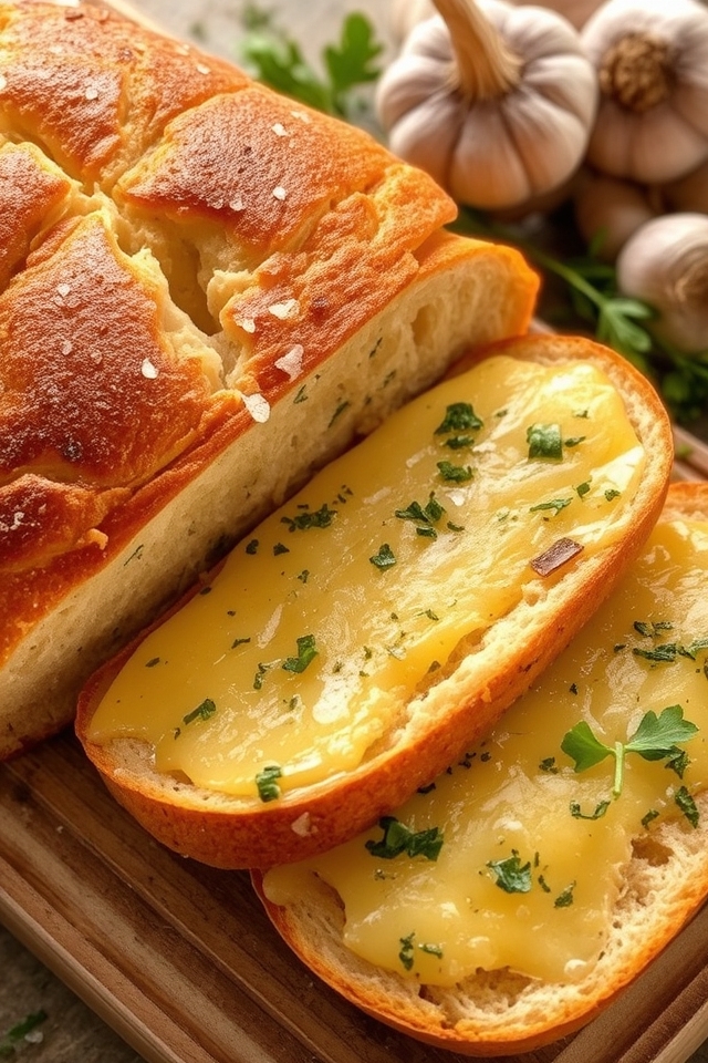 garlic cheese bread delight