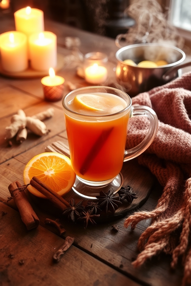 gingerbread spiced apple cider