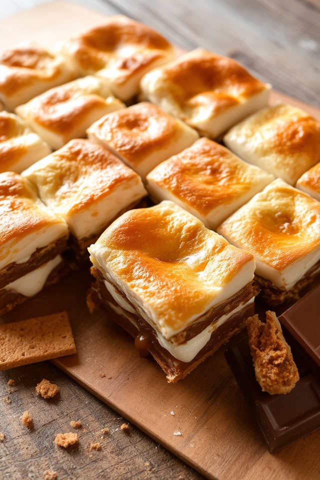 gooey s mores bars delight