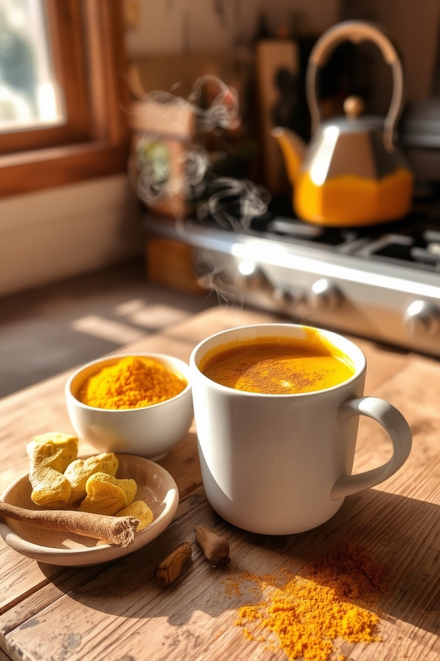 health boosting chai beverage