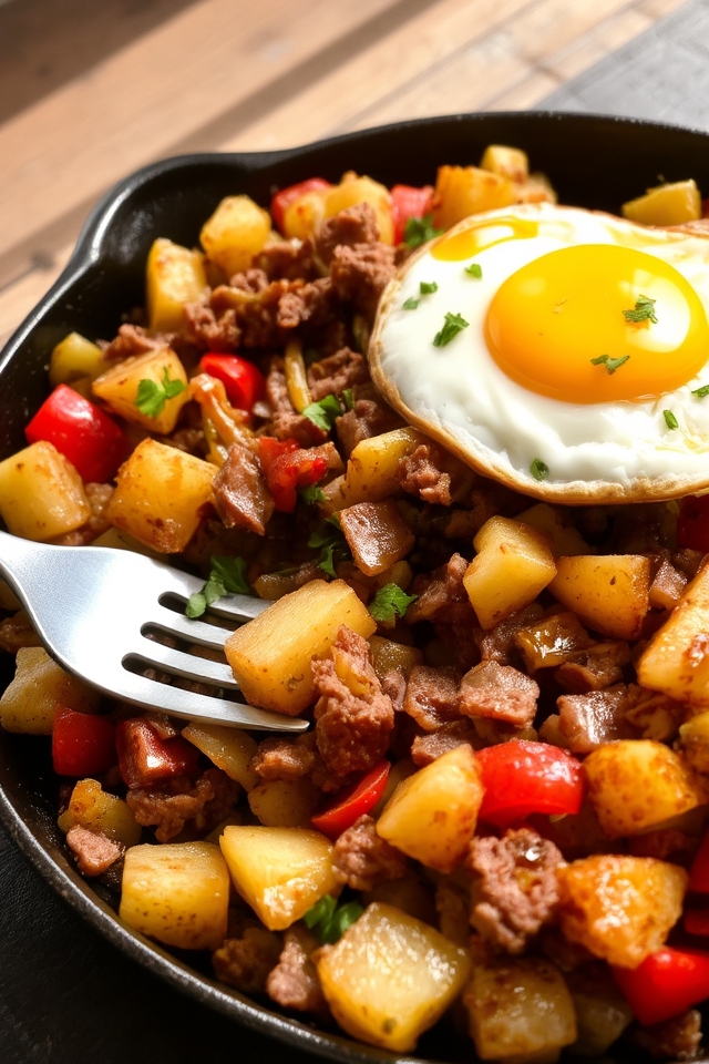 hearty corned beef skillet