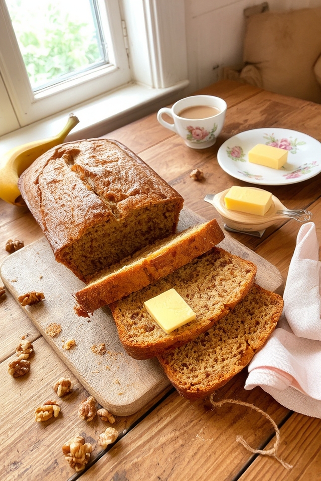 homemade banana bread memories