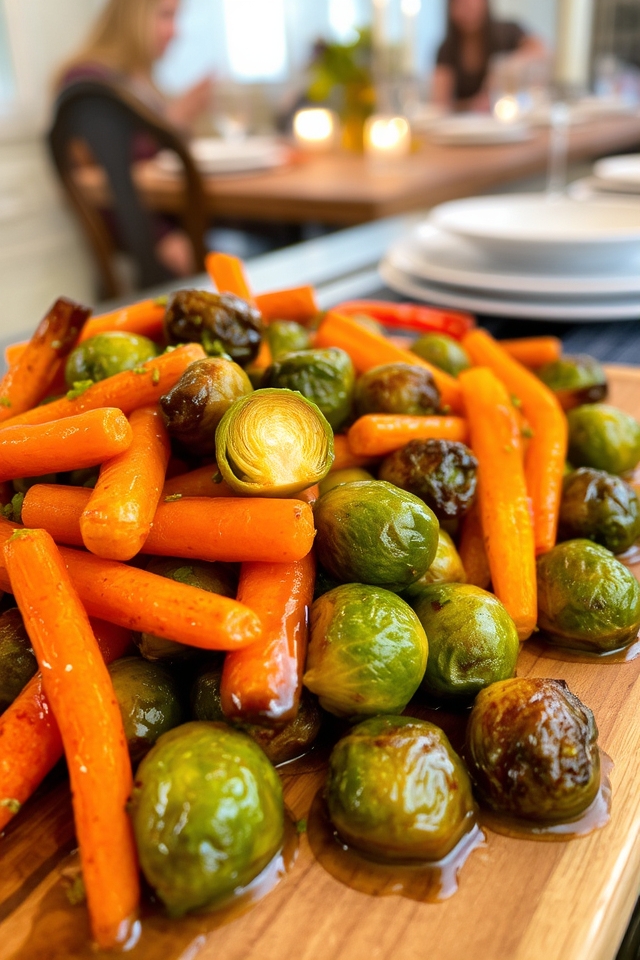 honey mustard roasted vegetables