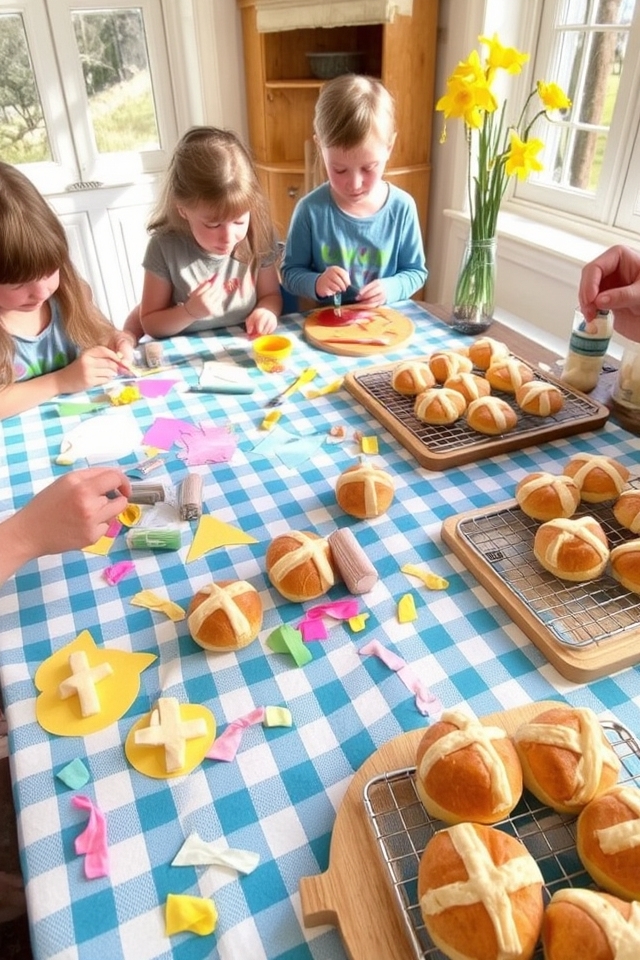 hot cross bun crafts