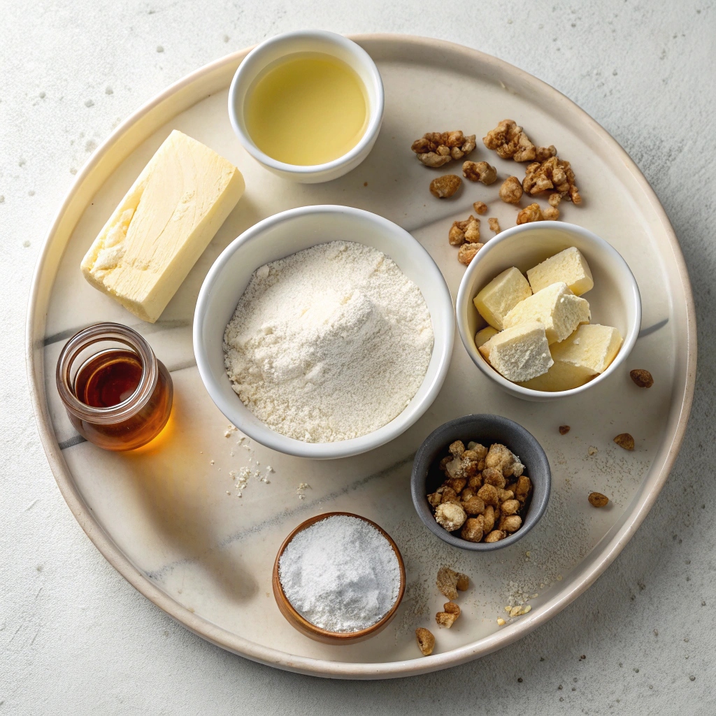 Ingredients of Russian Tea Cakes Recipe