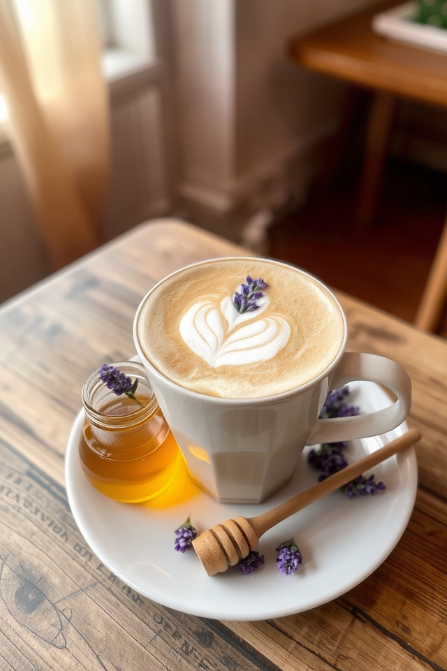 lavender honey latte recipe