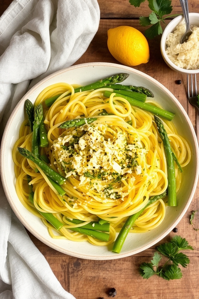 lemon butter linguine delight