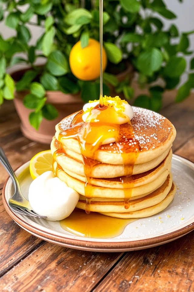 lemon ricotta pancake delight