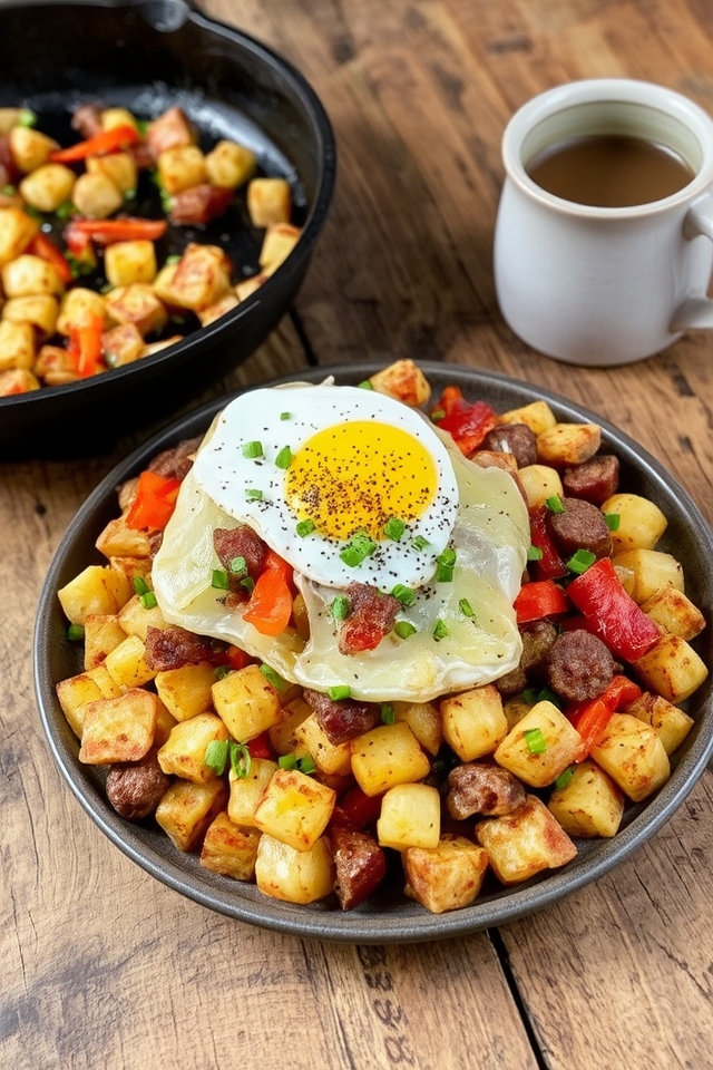 loaded breakfast hash delight
