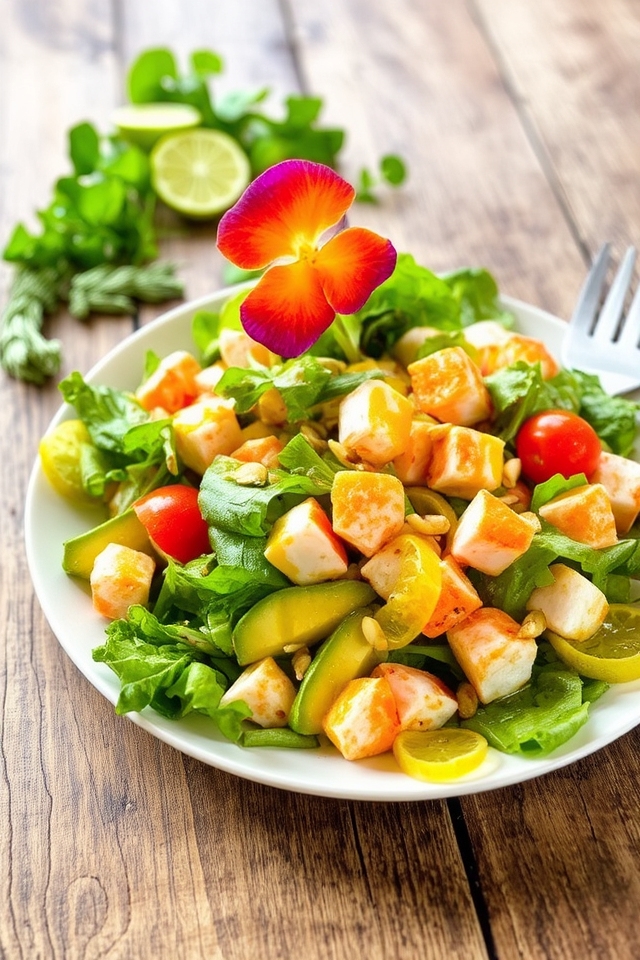 lobster salad with citrus