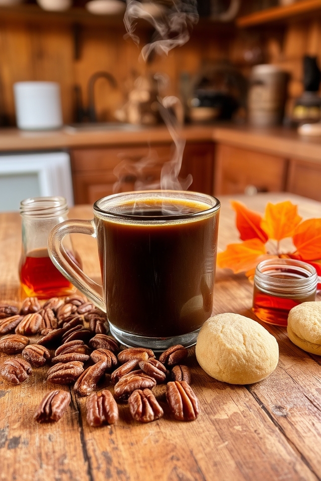 maple pecan coffee delight