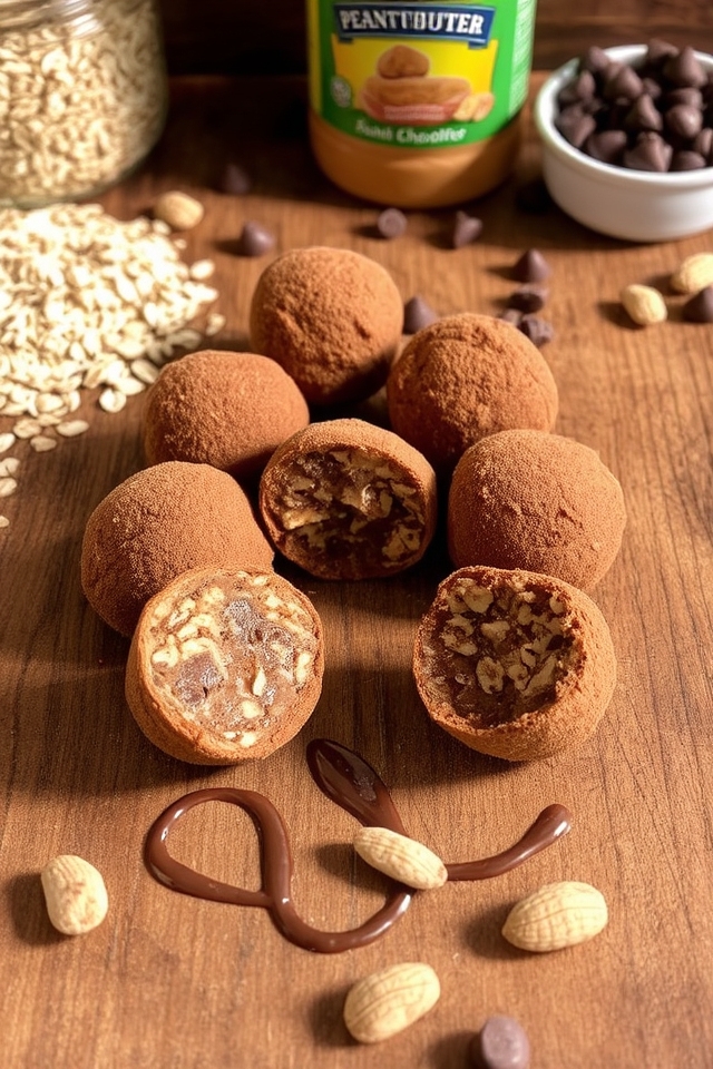 no bake peanut butter bites