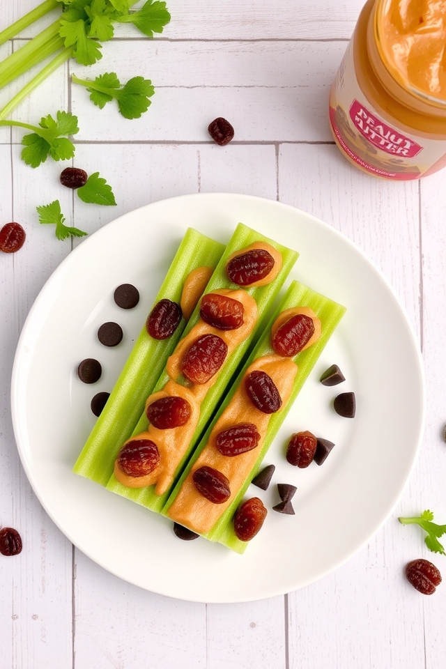 nutritious celery snack idea