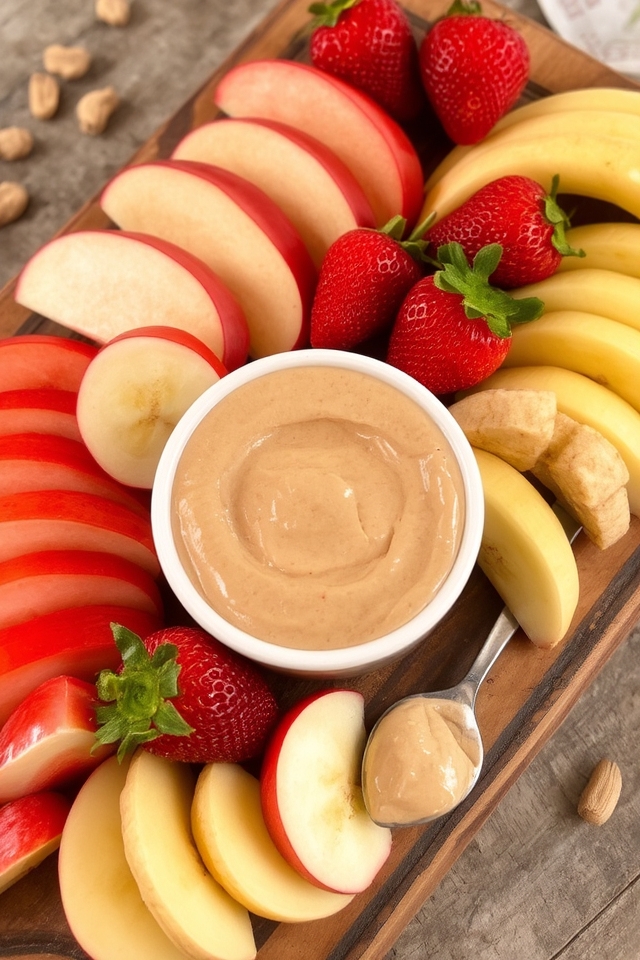 nutritious peanut butter dip