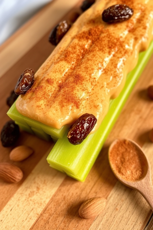 nutritious spiced celery snack
