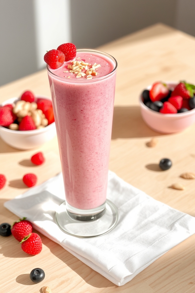 nutty berry smoothie recipe