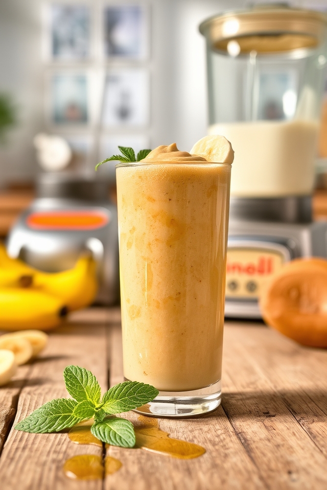 peanut butter banana smoothie