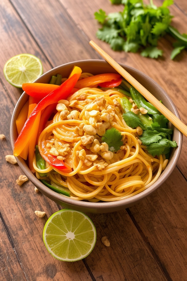 peanut sauce noodle delight
