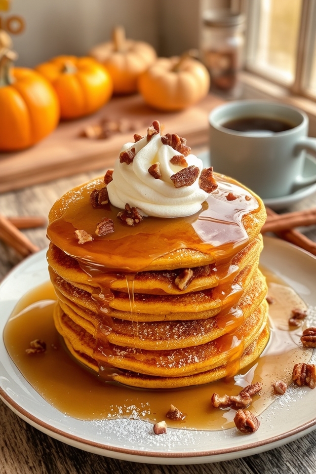 pumpkin spice pancake perfection