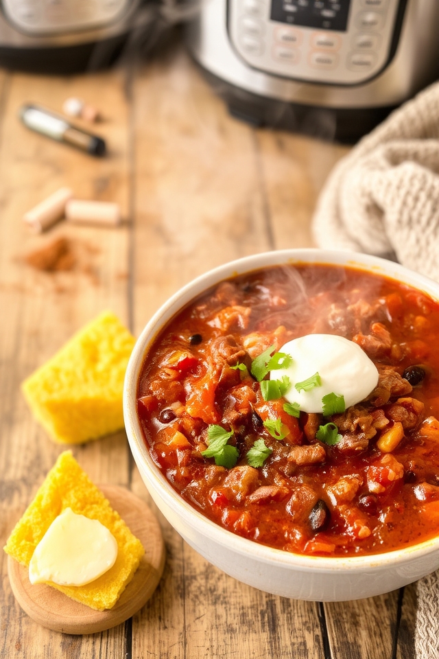 quick and flavorful chili
