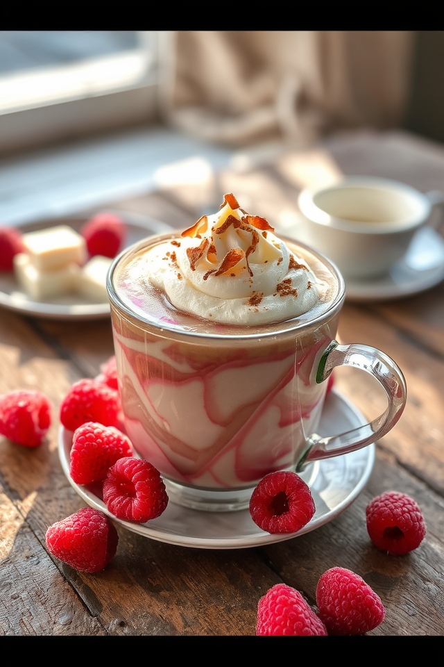 raspberry white chocolate delight