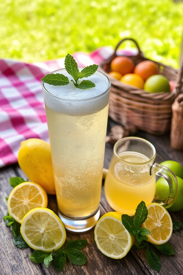 revitalizing beer lemonade cocktail