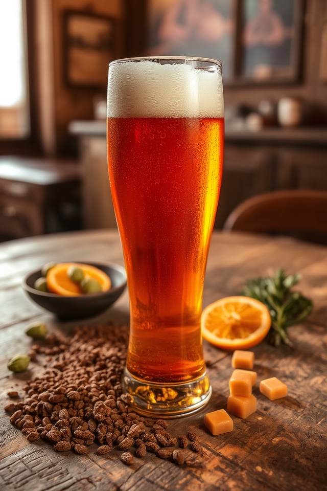 rich malty amber ales