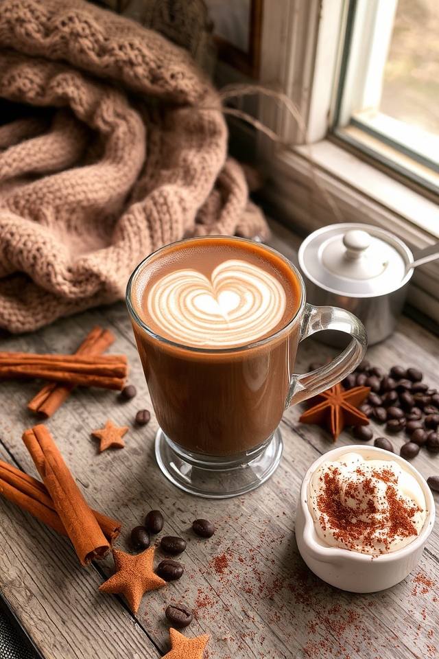 rich spiced mocha delight
