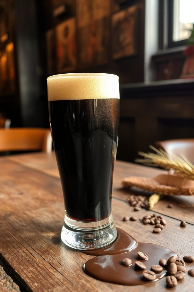 rich velvety smooth beer