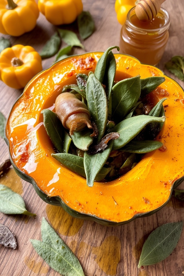 roasted acorn squash delight