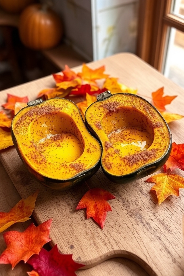roasted acorn squash delight