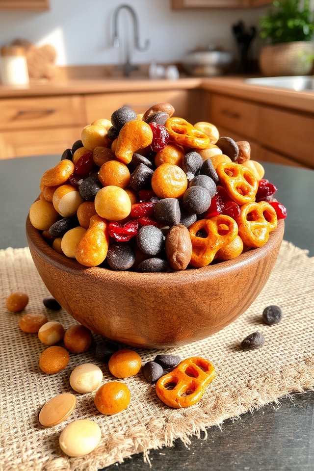 roasted peanuts with mix ins