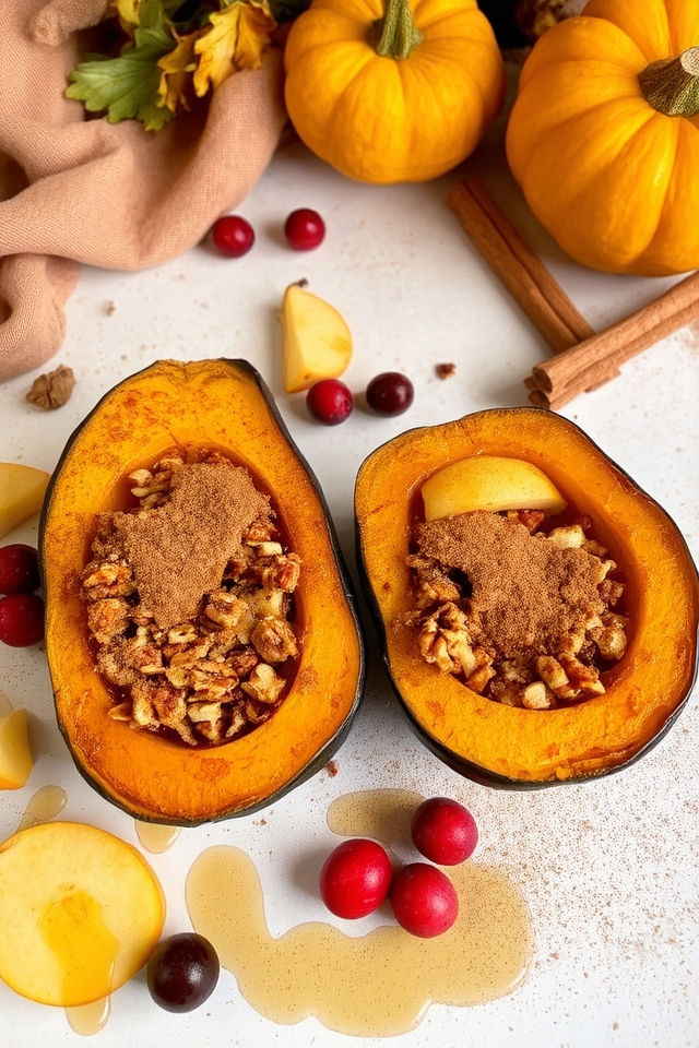 roasted squash filled delights